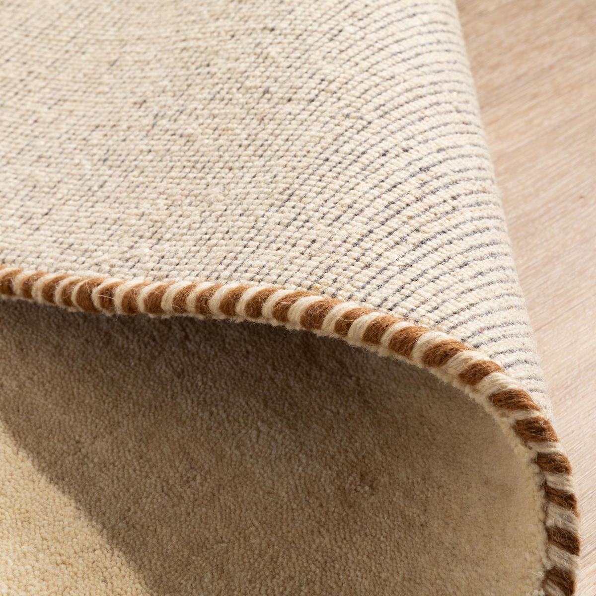 WOLLTEPPICH 290/390 cm Nomade - Beige, Naturmaterialien (290/390cm) - Steffensmeier