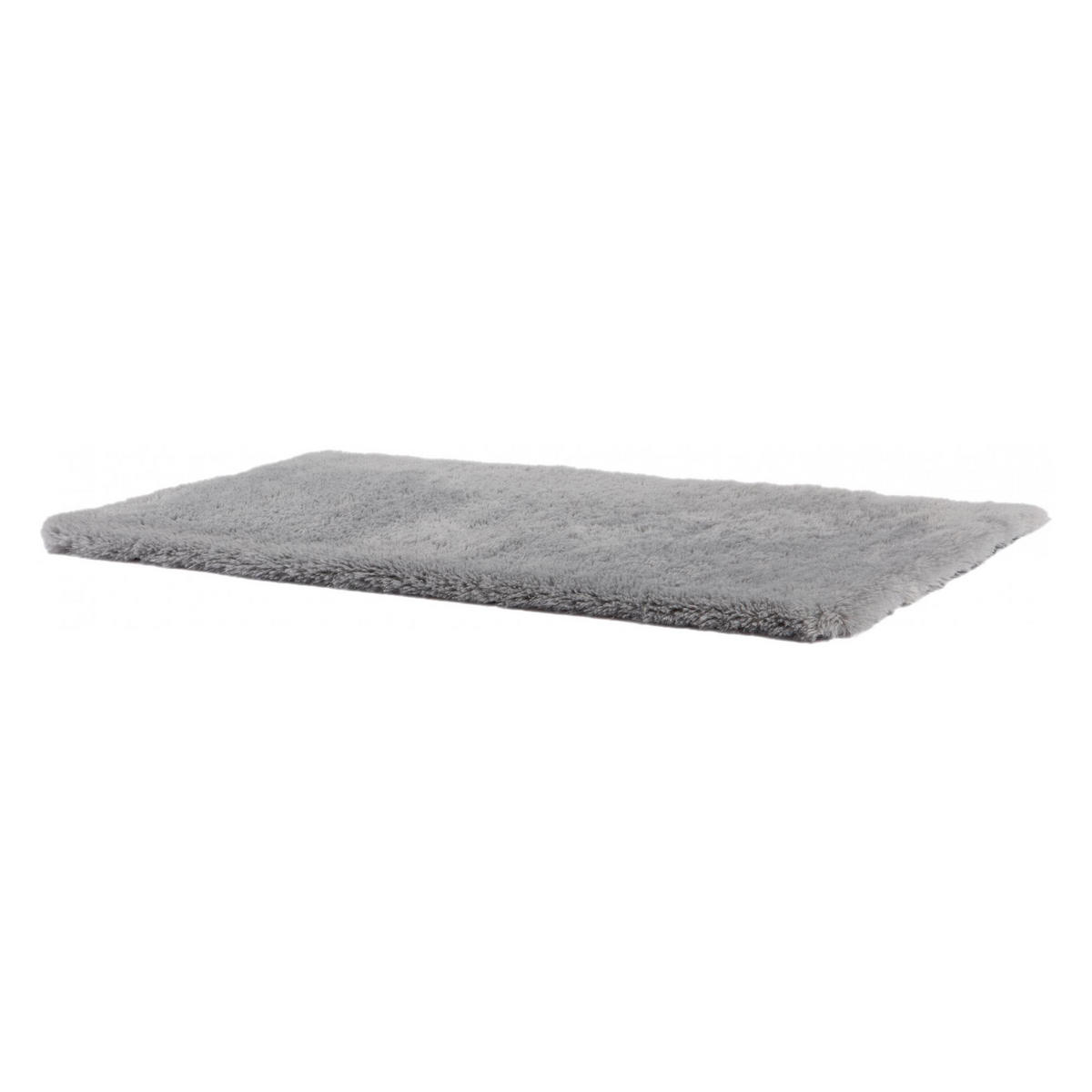 TEPPICH Billy perlweiß 80 x 150 x 5 cm - Hellgrau, Textil (80/150cm) - Vivaraise