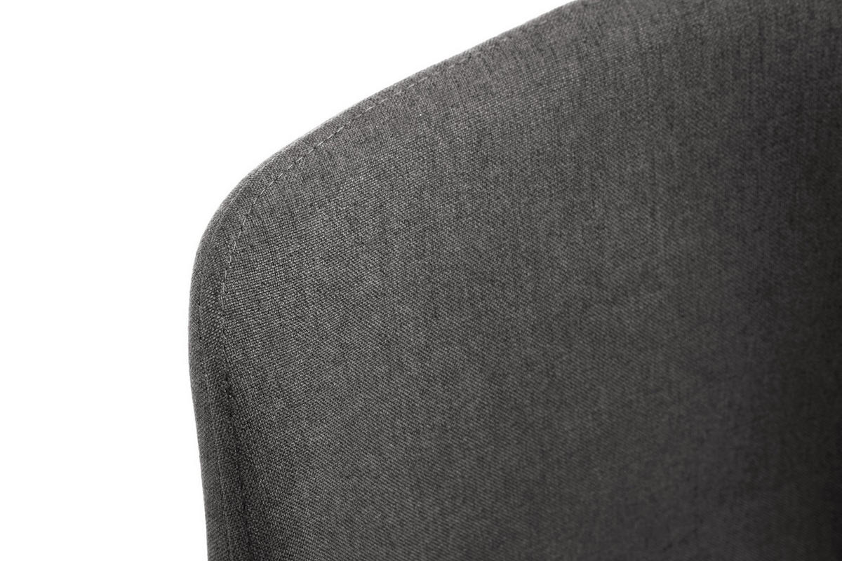 POLSTERSTUHL - Grau, Textil (45.5/82.5/53cm) - RAUMHIRSCH FURNITURE