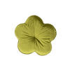 KISSEN-BLUME Samt&Sonders mai-grün 50 cm Ø - Olivgrün/Grün, Textil (50cm) - beties Heimtextil