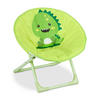 KINDERSTUHL Moonchair - Grün, Kunststoff/Textil (50/47/48cm) - Relaxdays