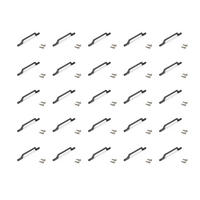 MÖBELGRIFFE Osaka, L192mm, 128mm Achsenabstand, Aluminium, Dunkelgrau 25er-set - Dunkelgrau, Metall (1.2/3/19.2cm) - EMUCA