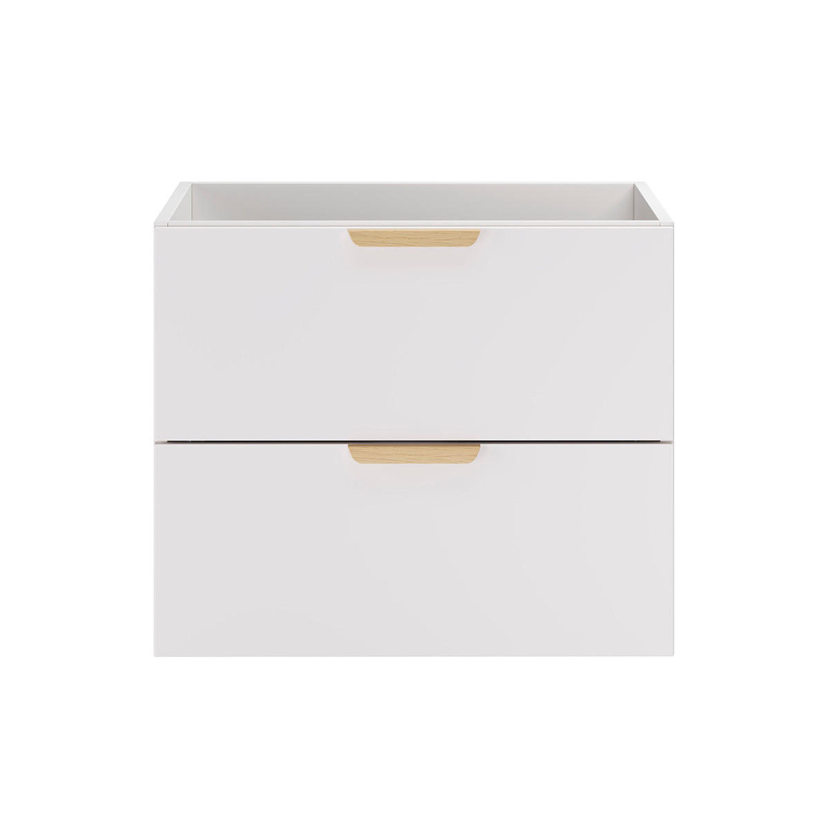 WASCHTISCHUNTERSCHRANK 60cm Oria Weiß - Weiß, Holzwerkstoff (60/50/45.5cm) - Petits-meubles