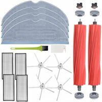 ERSATZTEILE S7 11-in-1 Set, Hauptbürste 2, Seitenbürsten 4, HEPA-Filter 4 waschbar, Sonic-Mopp 4, Reinigungsbürste - Multicolor, Kunststoff/Metall (18/10/26cm)