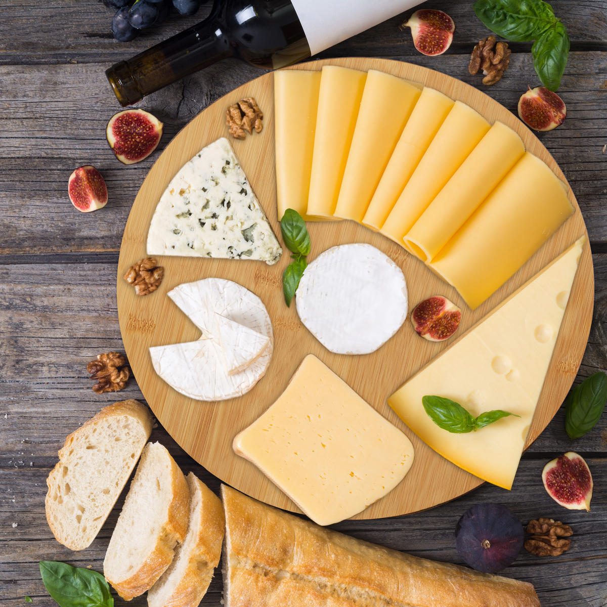 2XPIZZABRETT - Hellbraun, Holz/Papier (33/33/1.5cm) - Relaxdays