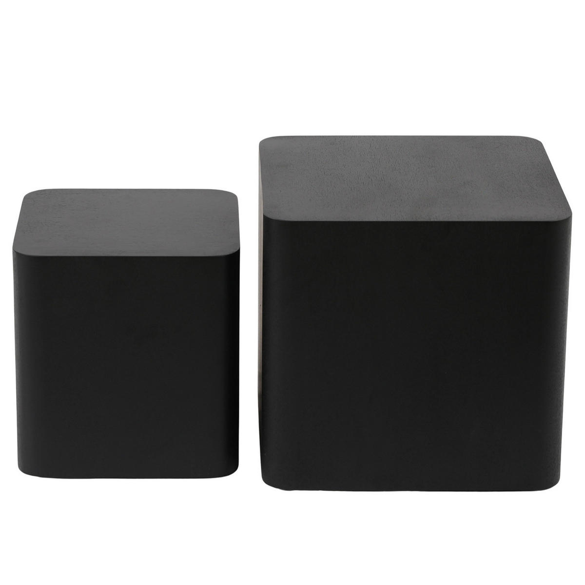 BEISTELLTISCH - 2er-Set - Esche - Eschefarben, Holzwerkstoff (40/40/38cm) - home24