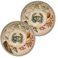 SCHALE Ø 15 cm Sea Life Set mit 2 Stück - Multicolor, Kunststoff (15cm) - Rose & Tulipani