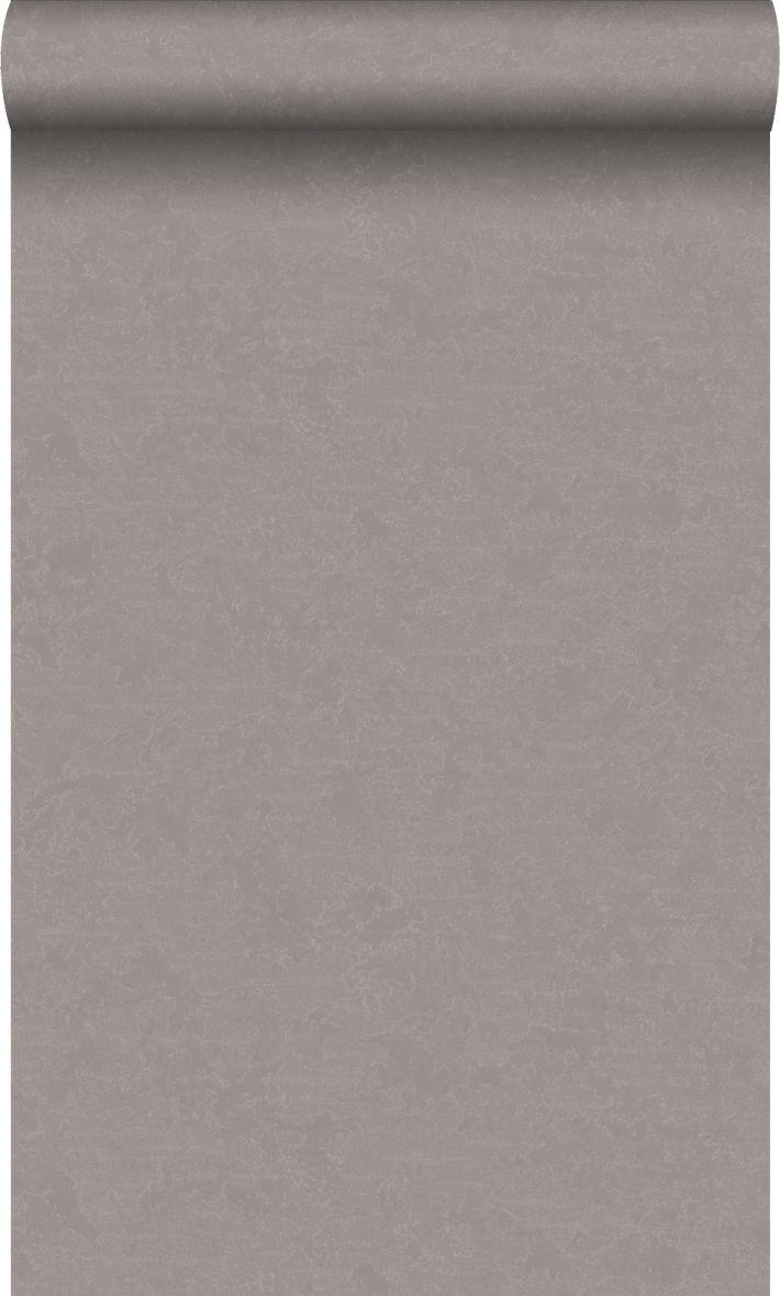 TAPETE Uni 53 cm x 10.05 m - Braun, Papier (53/1000cm) - Origin Wallcoverings