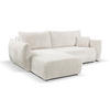 ECKSOFA HALLORA - Creme (Tilia 01) - Creme, Holzwerkstoff (257/177cm) - Möblo