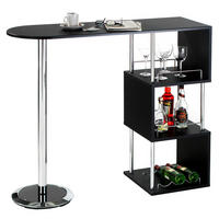 BARTISCH VIGANDO - Schwarz, Metall (113/104/40cm) - IDIMEX