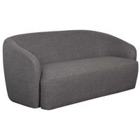 SOFA Loconia 2,5-Sitzer 170/76/89 cm - Beige/Grau, Textil/Metall (170/76/89cm) - Mr. Deko