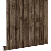 TAPETE Holz-Optik 53 cm x 10.05 m - Braun, Papier (53/1000cm) - ESTAhome
