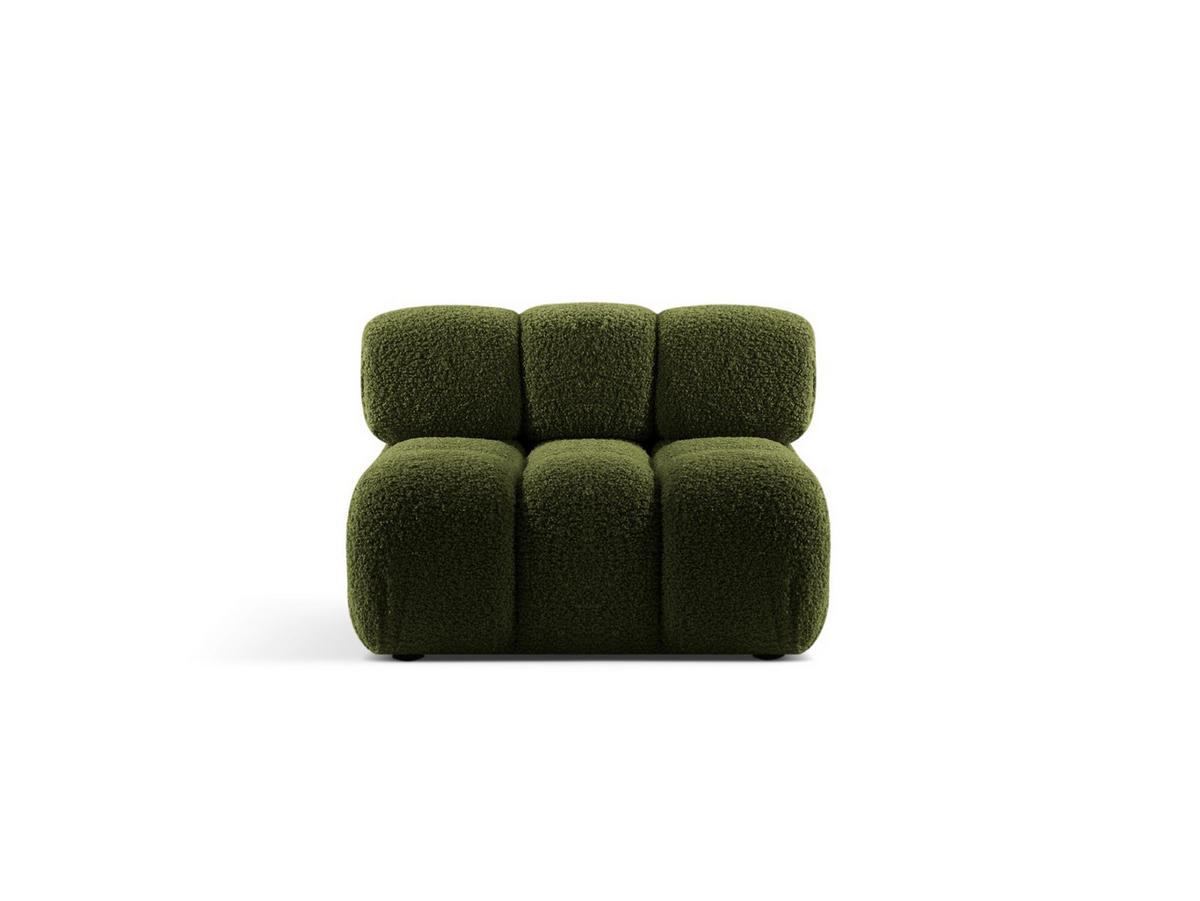 MODUL Bellis aus Boucle grün - Grün, Textil (94/70/94cm) - Micadoni