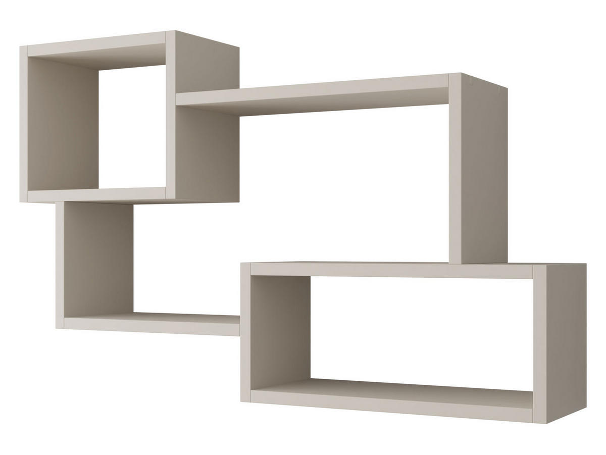 WANDREGAL Trio 005 - Kaschmir, Holzwerkstoff (87/54/18cm) - MIRJAN24