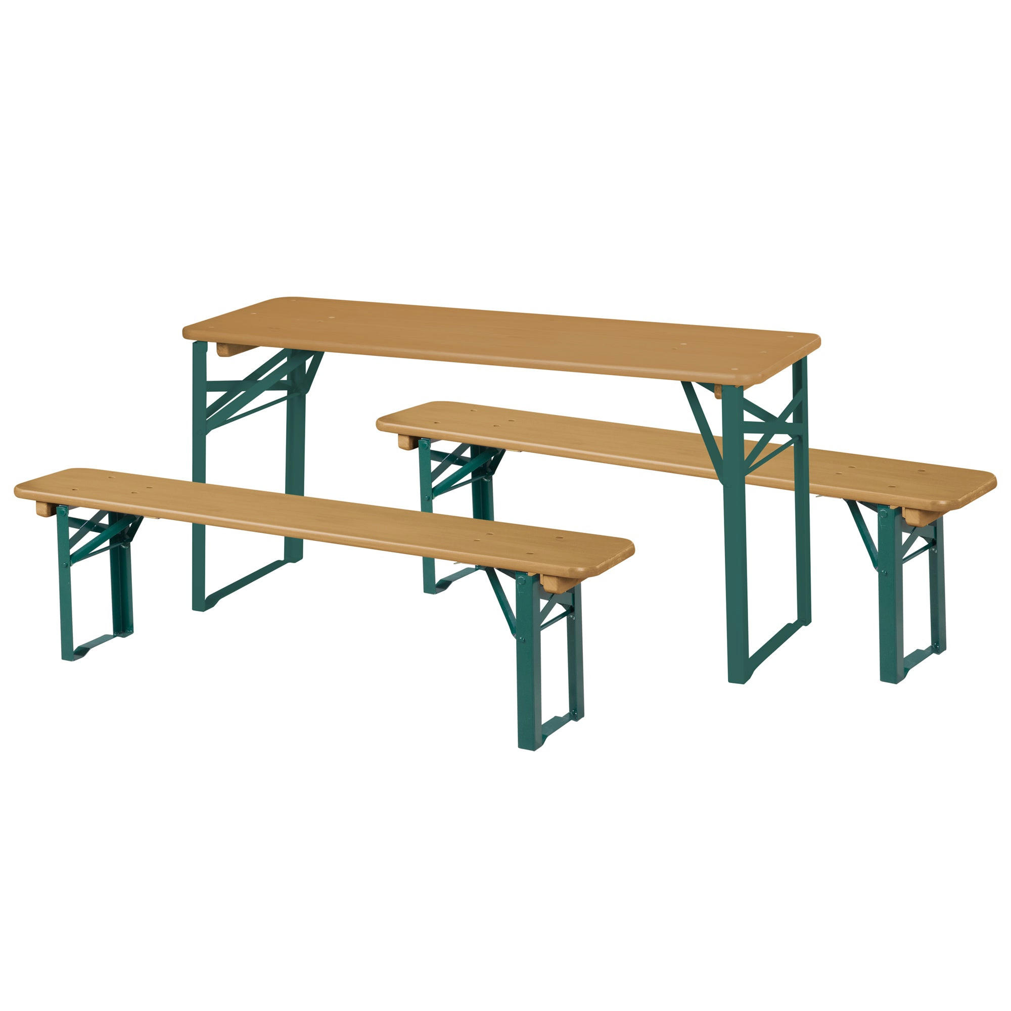 KINDERPARTY-GARNITUR natur - Naturfarben, Holz - Roba
