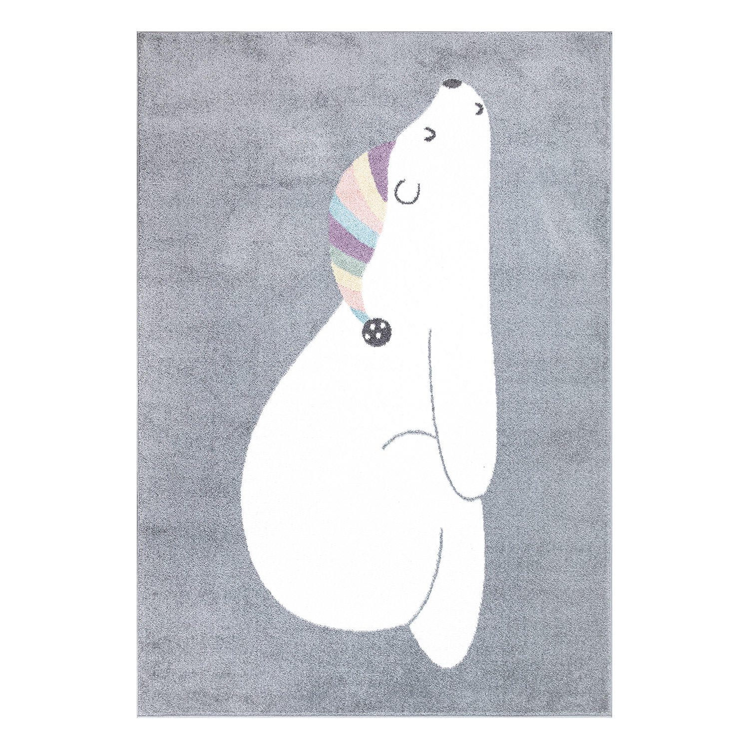 KINDERTEPPICH Anime 921 Grau 140x200 cm - Grau, Textil (140/200cm) - carpet city
