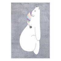 KINDERTEPPICH Anime 921 Grau 140x200 cm - Grau, Textil (140/200cm) - carpet city