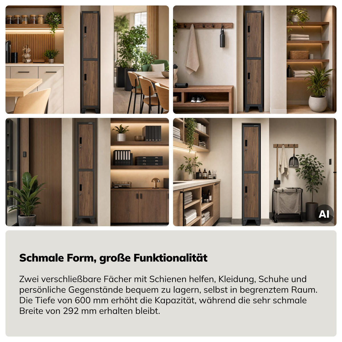 Jan Nowak METALL-SPIND BARTEK 1 Plus D600 172 × 29,2 × 60 cm jetzt nur ...