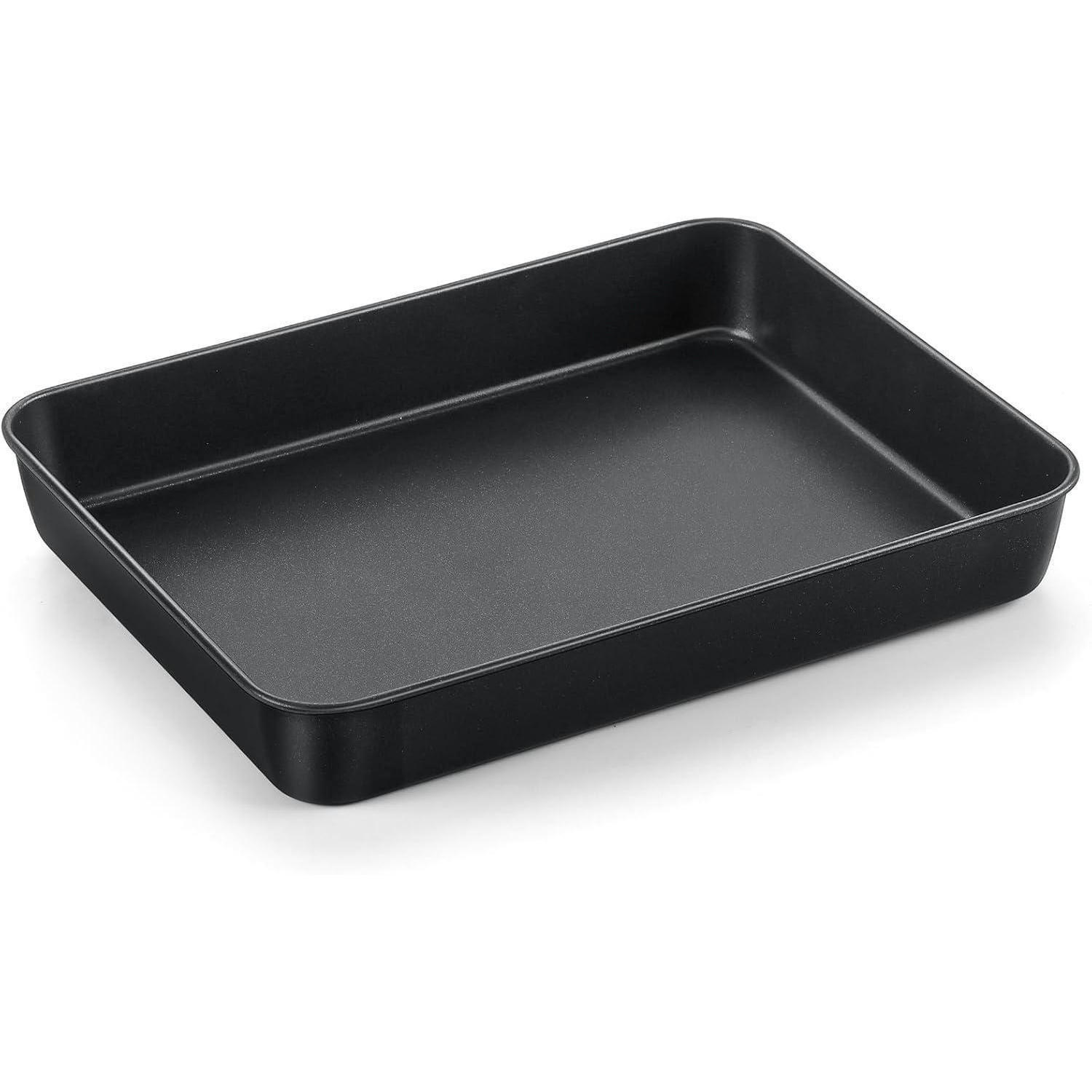 BACKBLECH mit Antihaftbeschichtung 31,8 x 24,8 x 5 cm - Schwarz, Metall (24.6/5/31.6cm)