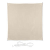 SJENILO - bež, tekstil/metal (200/200cm) - Relaxdays