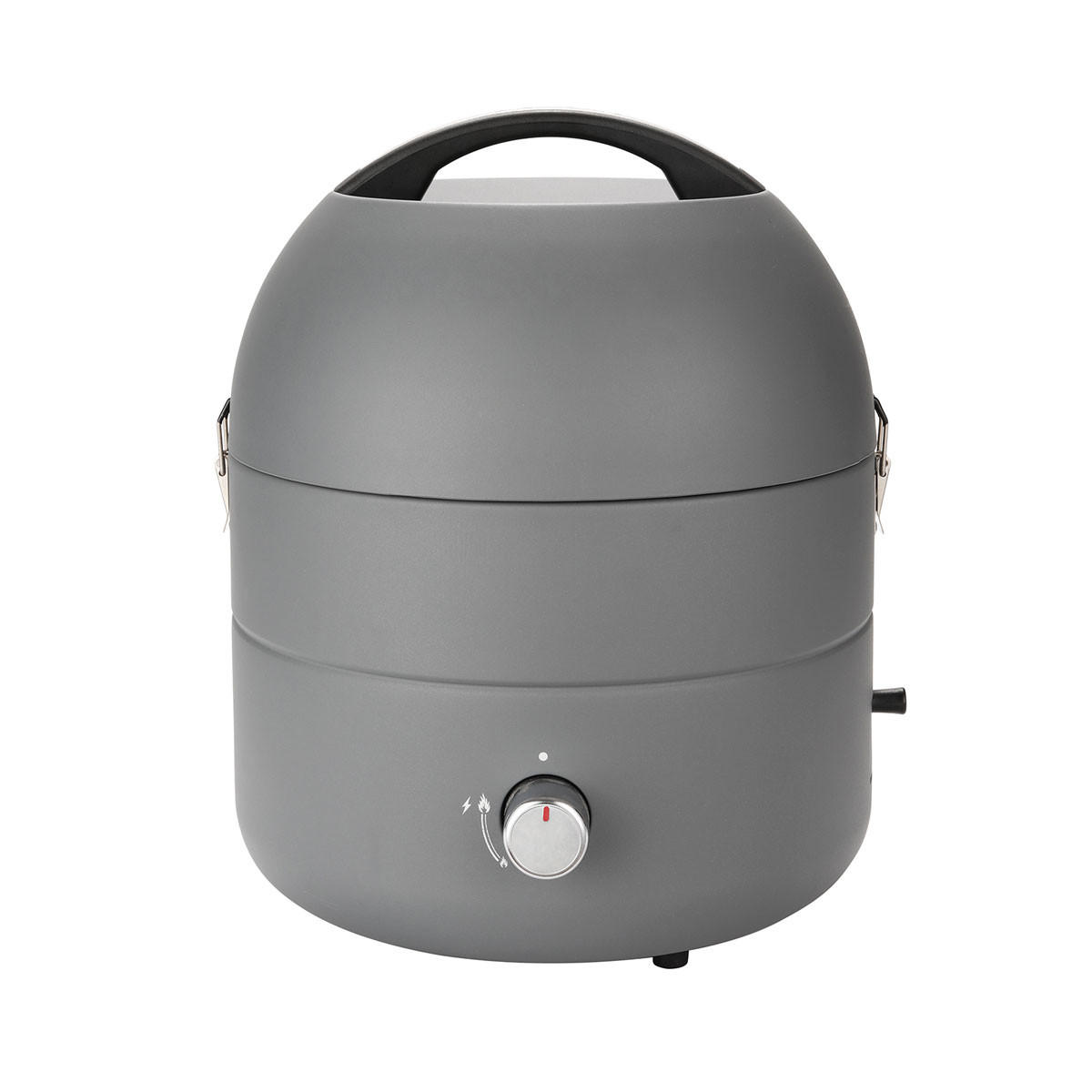 GASGRILL Grill-To-Go - Grau, Metall (35/43/35cm) - TAINO