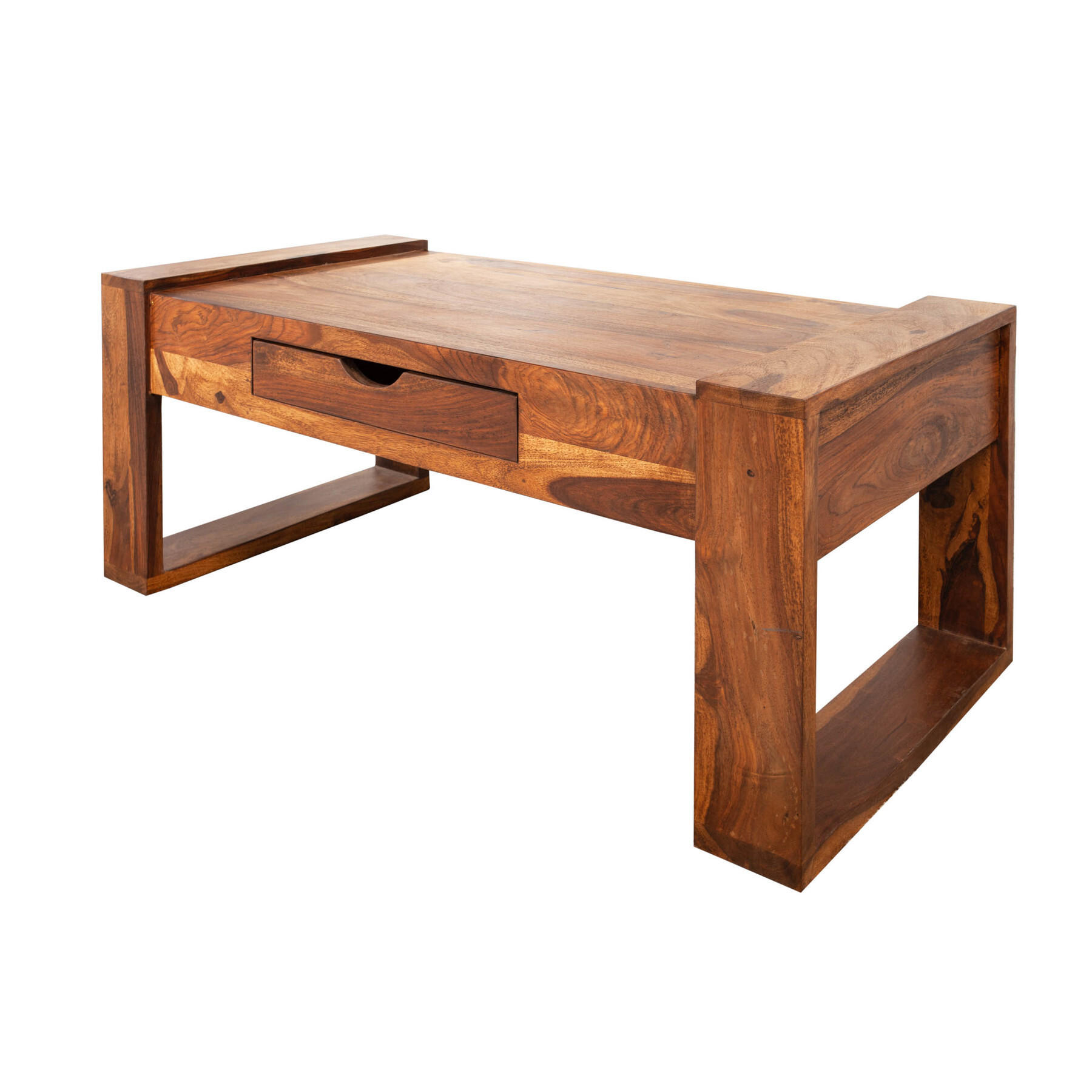 COUCHTISCH MARKANT Sheesham rechteckig Natur 100cm - Braun, Holz (50/100/40cm) - riess-ambiente