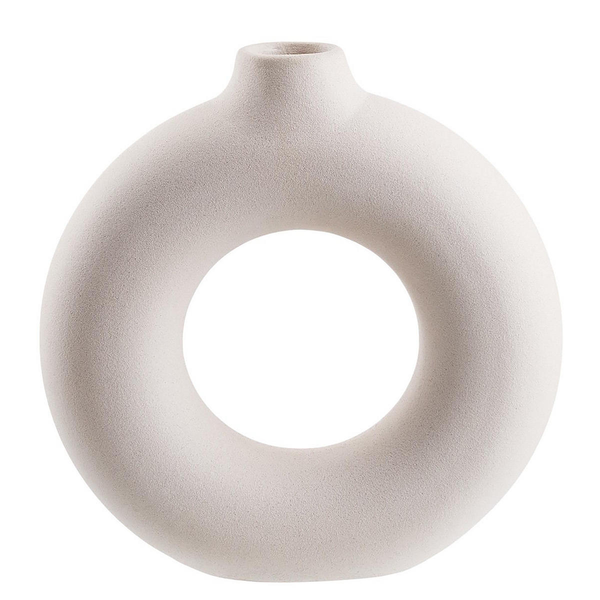 VASE (2er Set) Loop - Beige, Keramik (26cm) - Butlers