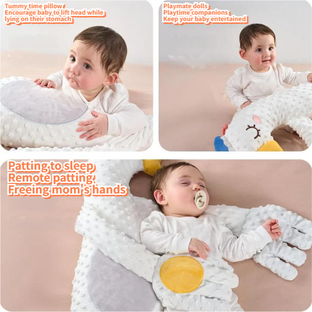 KUSCHELTIER 28/10/64 cm - Gelb, Textil (28/64cm) - Authentics