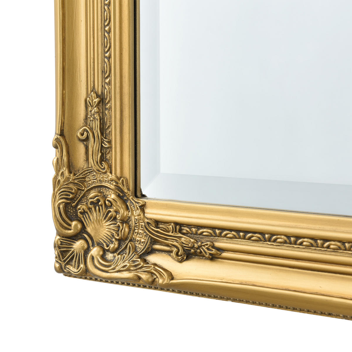 WANDSPIEGEL Livorno - Goldfarben, Glas/Holz (28.5/132/118cm) - [en.casa]