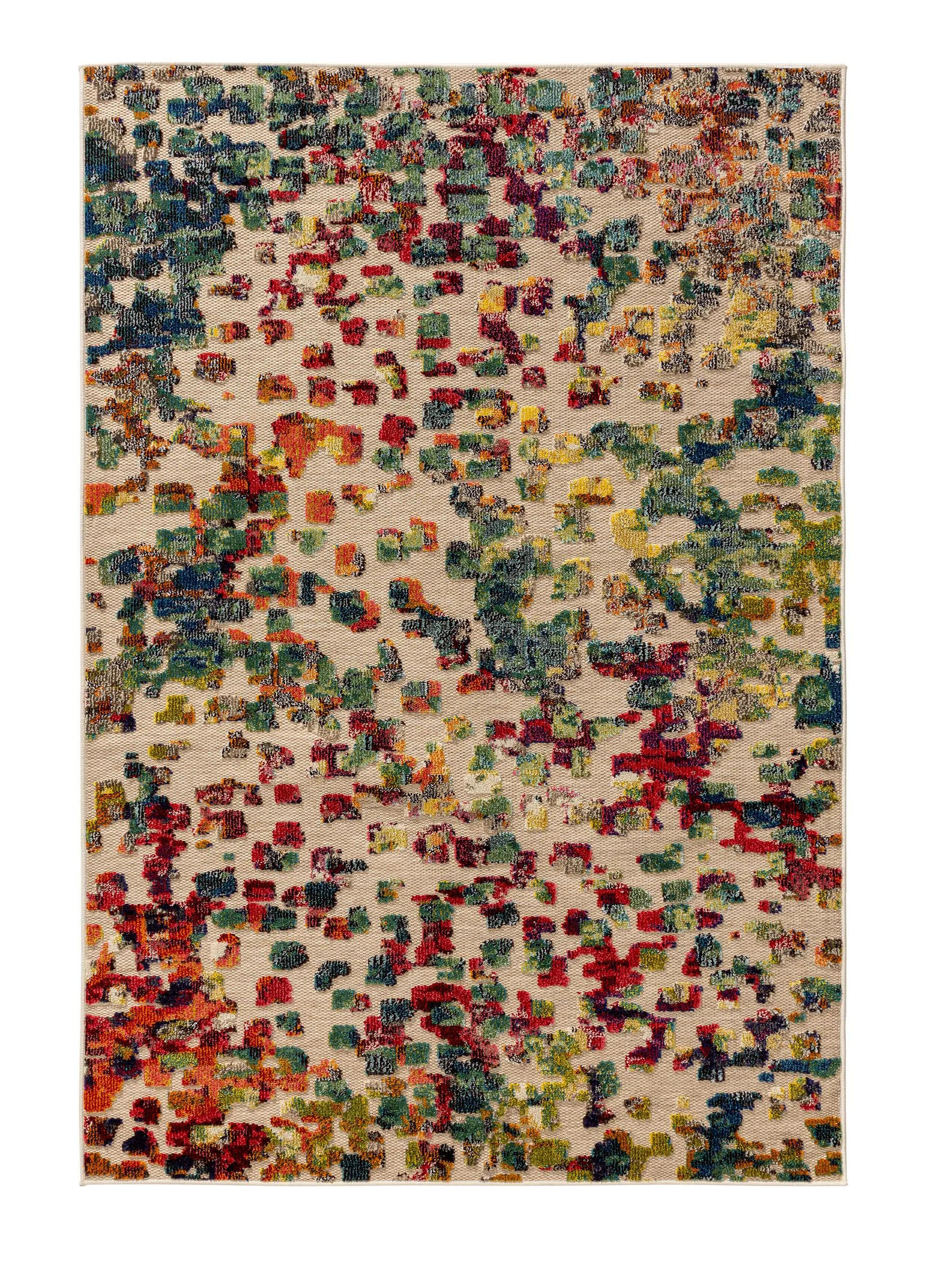 OUTDOOR-TEPPICH Noelia 160/230 cm - Multicolor, Kunststoff (160/230cm) - benuta Nest