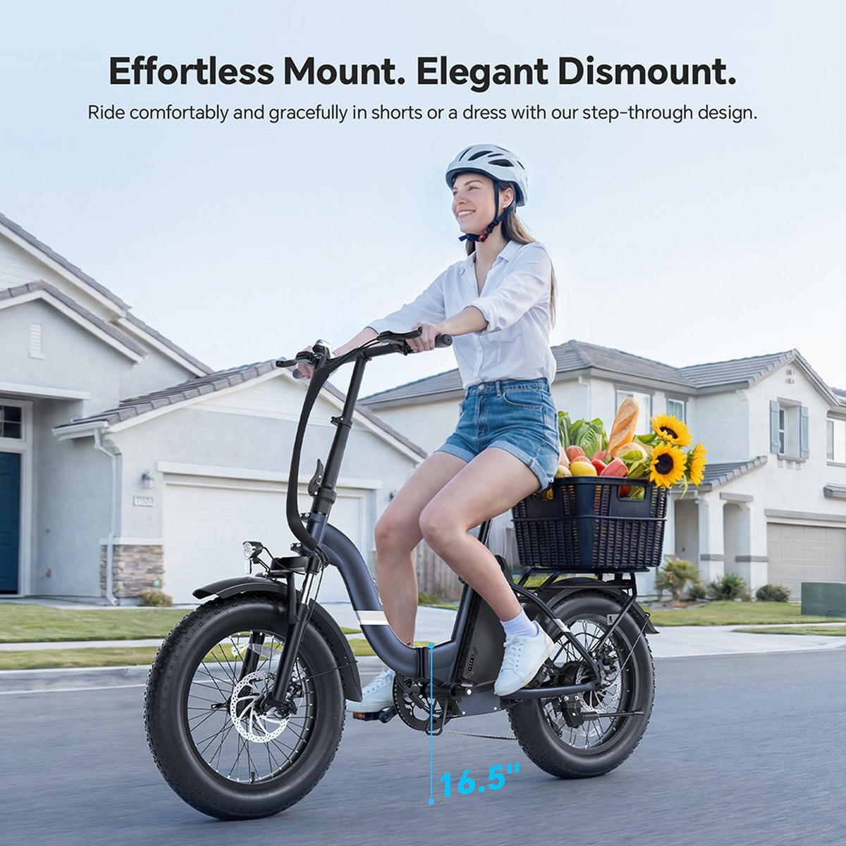 E-BIKE Touroll S2 Pro – 750W Spitzenleistung 150 km Reichweite mit Fettreifen - Blau, Metall (77.5cm) - Touroll