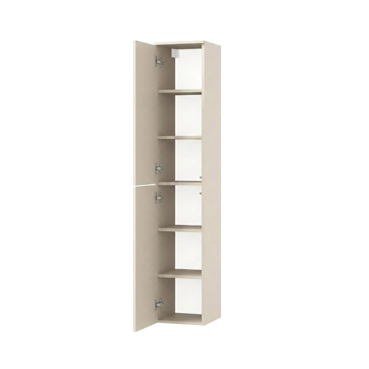 HOCHCHRANK Color 2D 160 Macadamia - Beige, Holzwerkstoff (30/160/30cm) - mzm24