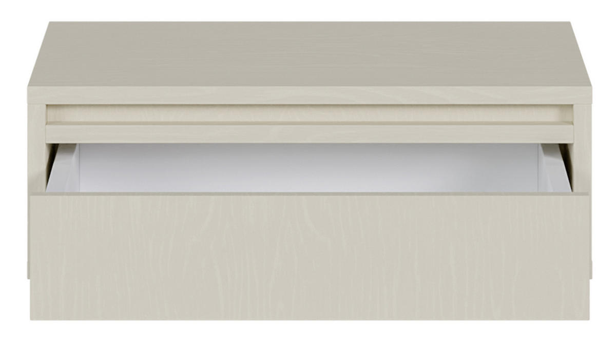 NACHTSCHRANK Evo Hellbeige 50 cm - Beige, Holzwerkstoff (50/17/34cm) - Selsey