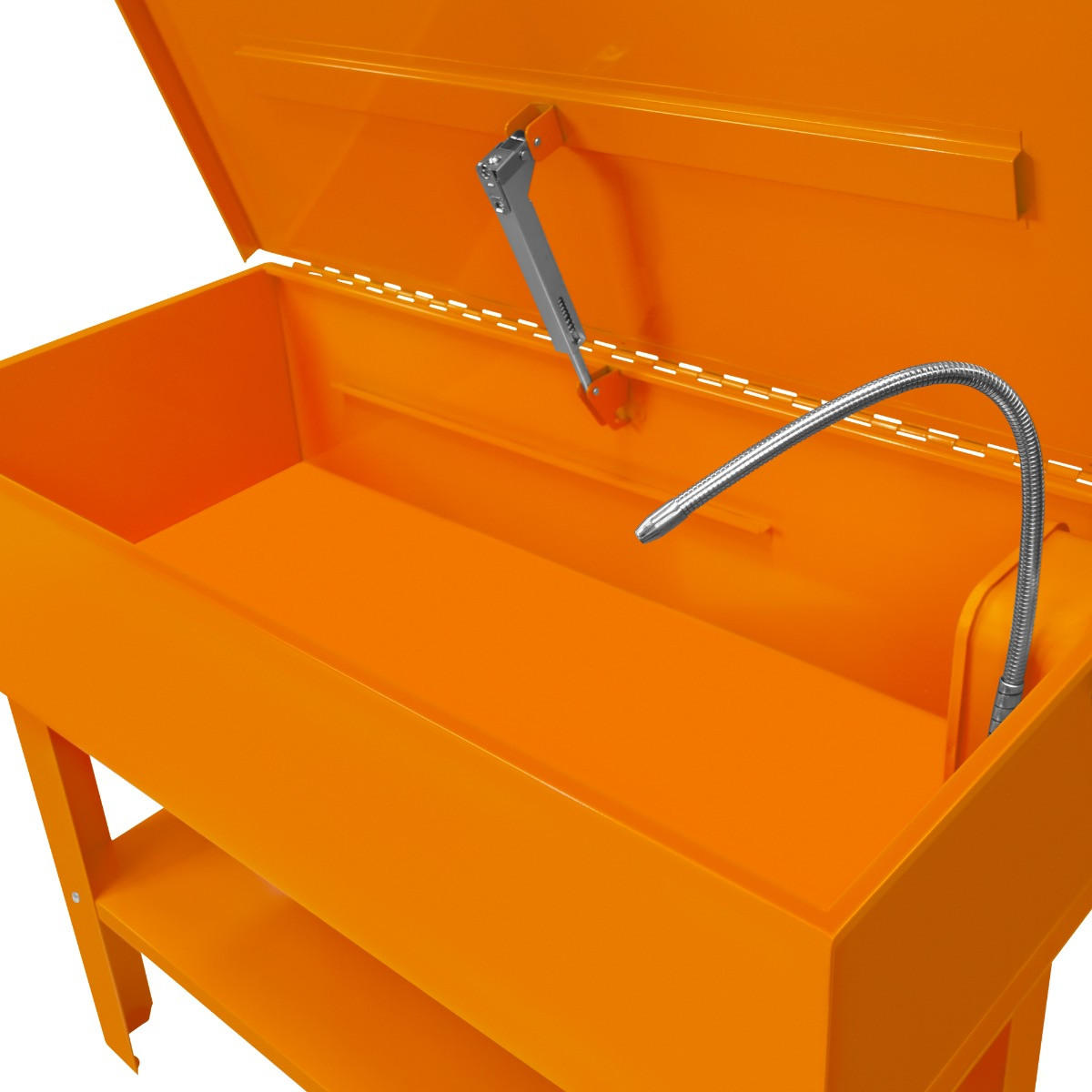 TEILEWASCHGERÄT 180L - Orange, Metall (113/99/54cm) - Monstershop