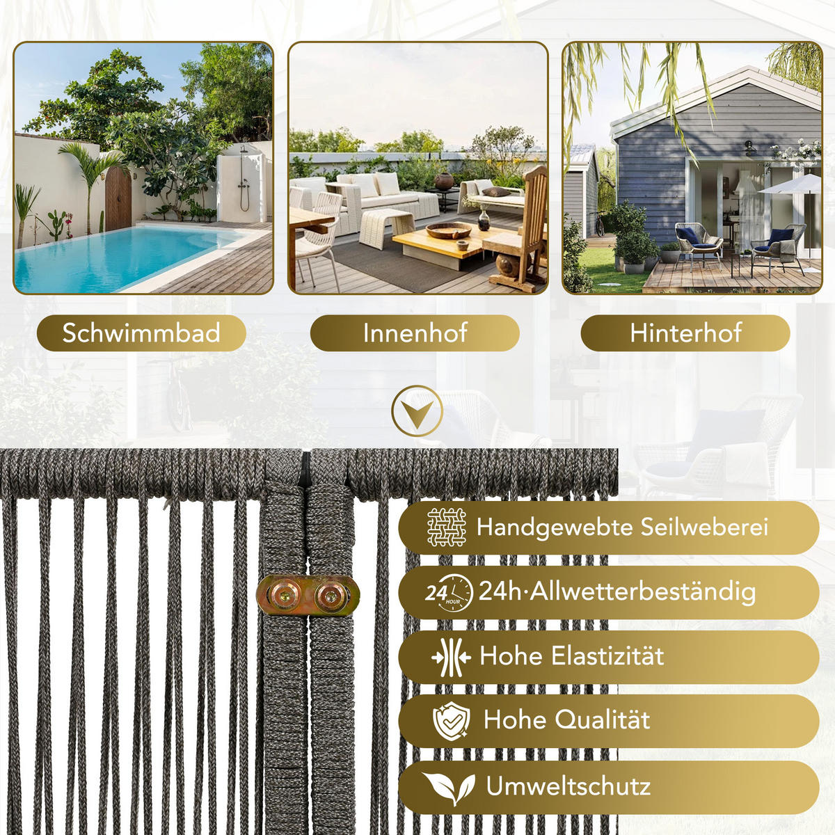 GARTENLOUNGE 5-tlg. Grau - Grau, Metall - ComfortXL