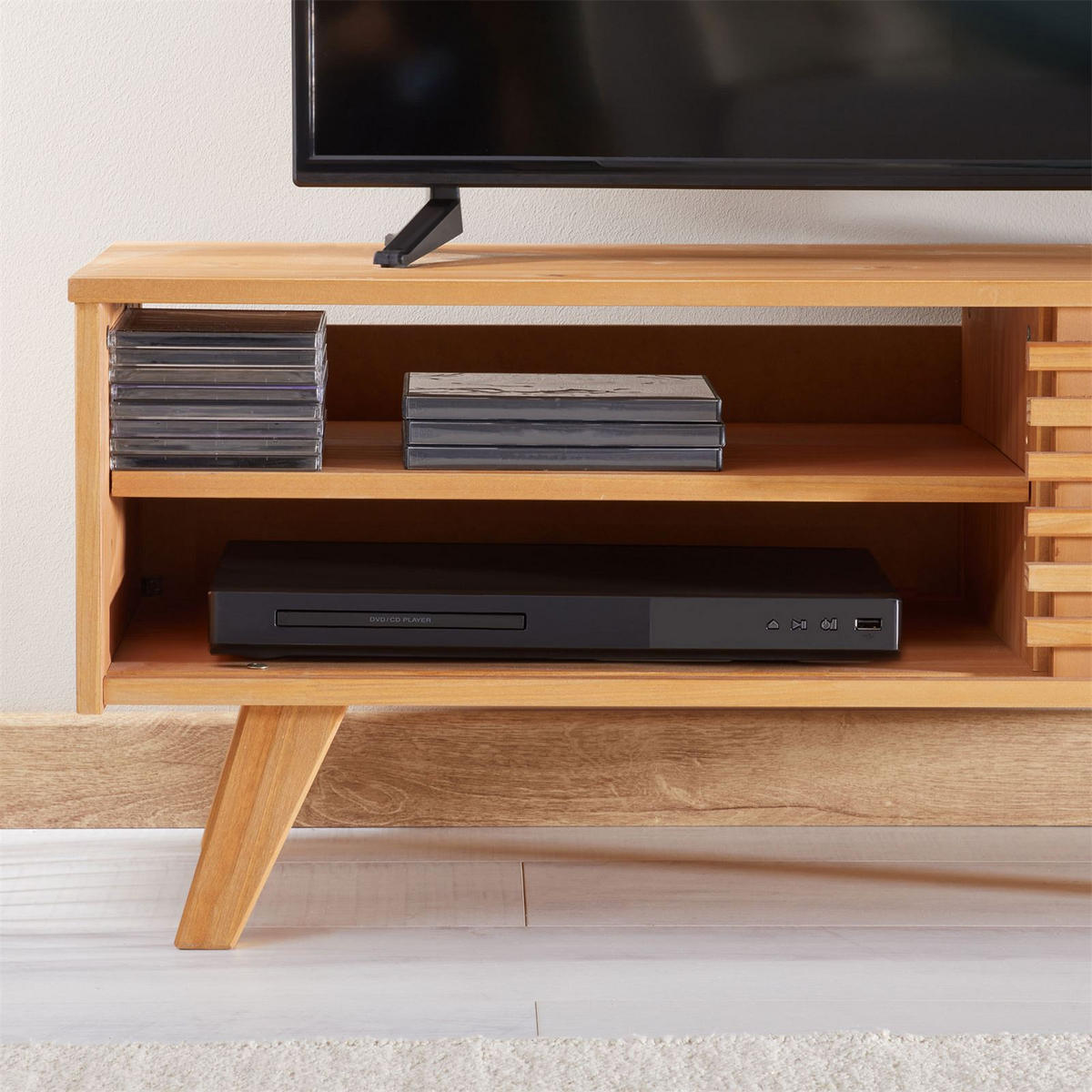 LOWBOARD SEAN - Braun, Holz (115/40/38cm) - IDIMEX