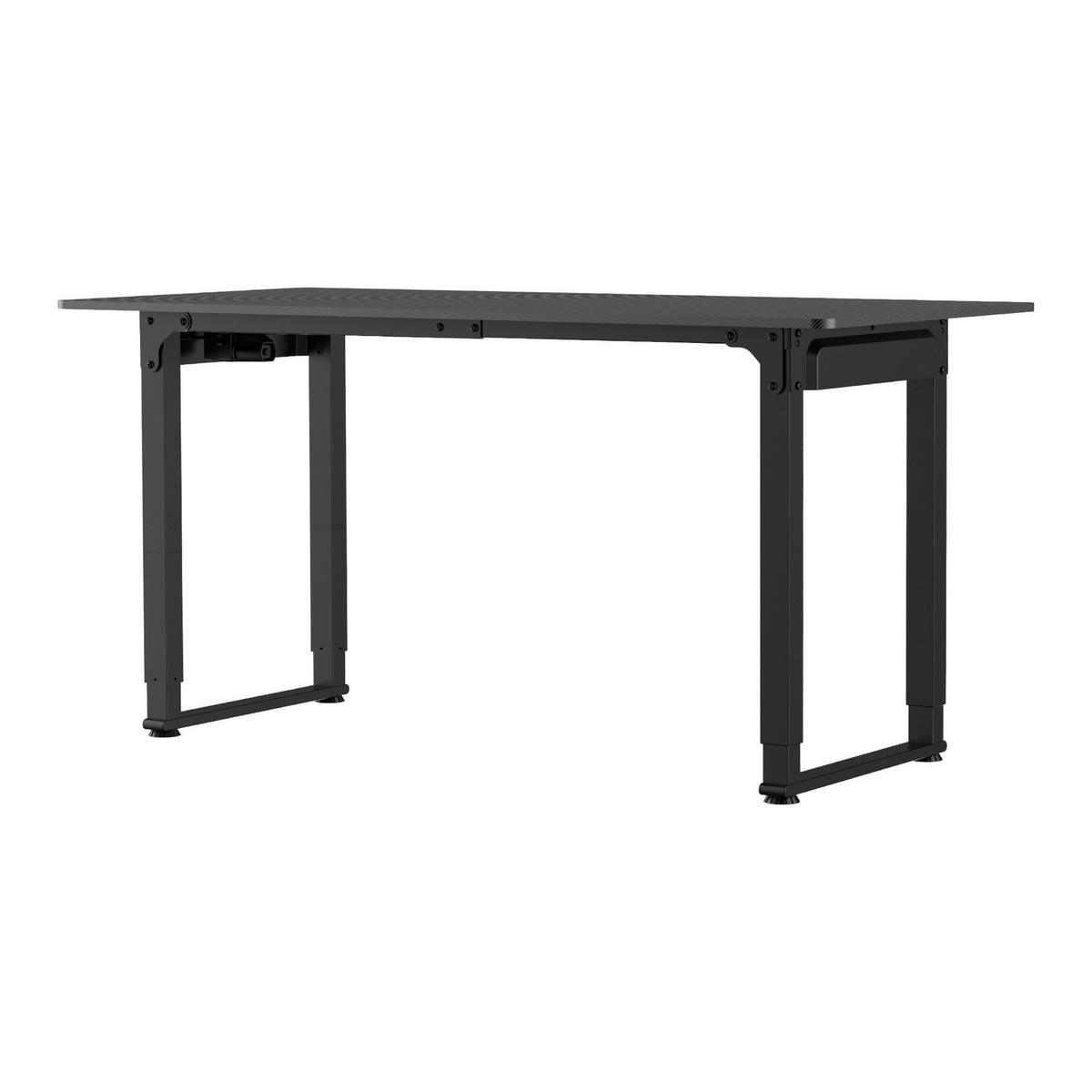 SCHREIBTISCH Kirkkonummi - Schwarz, Holzwerkstoff/Metall (160/75/72cm) - pro.tec
