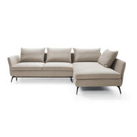 ECKSOFA Demisbal Beige mit Bettkasten - Beige, Textil (282/182cm) - Selsey