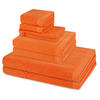FROTTIERSET Bliss 8-teilig - Orange, Textil (50/100cm) - MÖVE