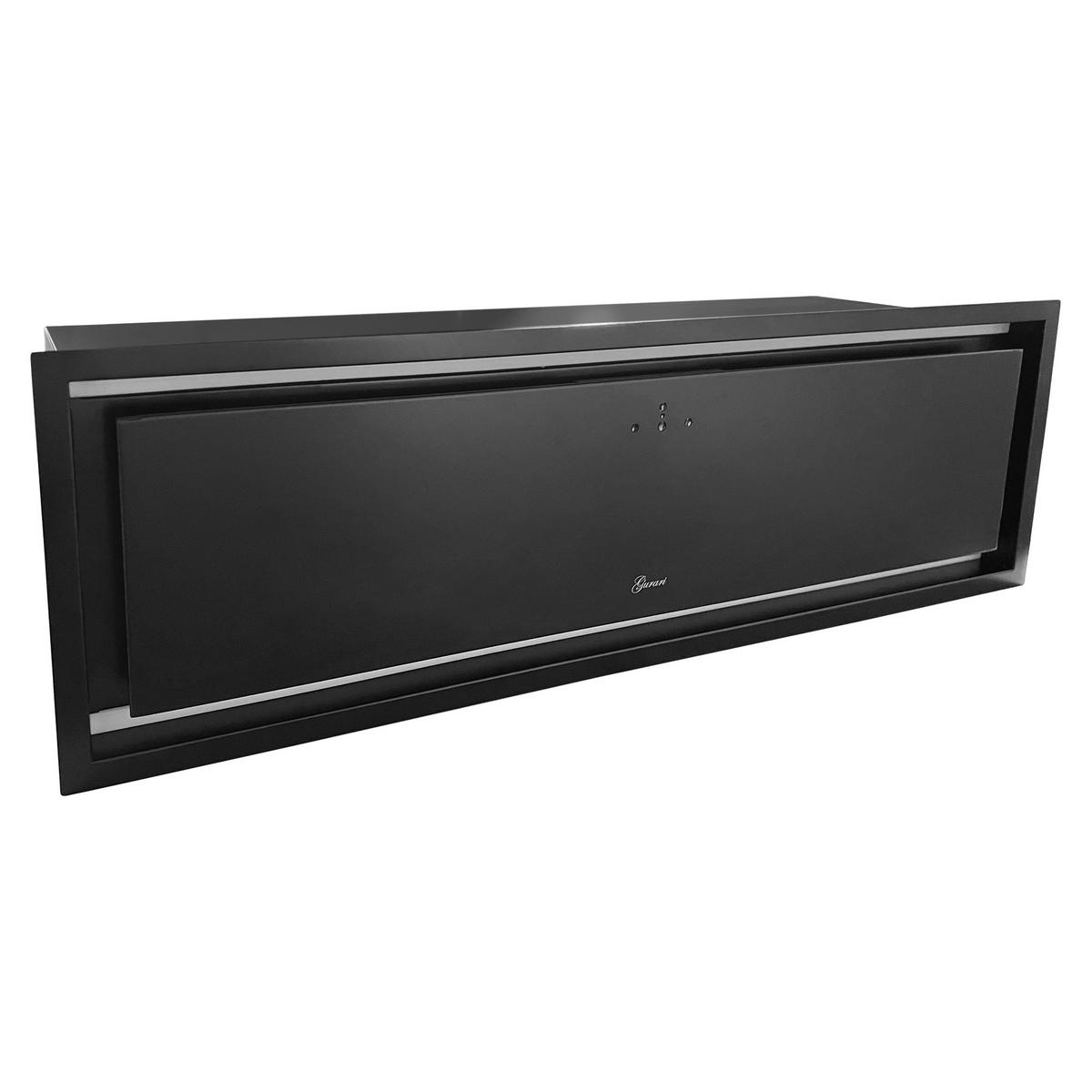 DUNSTABZUGSHAUBE GCH 973 BL 90 90 cm Schwarz - Schwarz, Metall (90/26/29cm) - Gurari