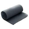 FLEECEDECKE dunkelgrau 130/160 cm Kettelrand Anti-Pilling - Dunkelgrau, Textil (130/160cm) - wometo