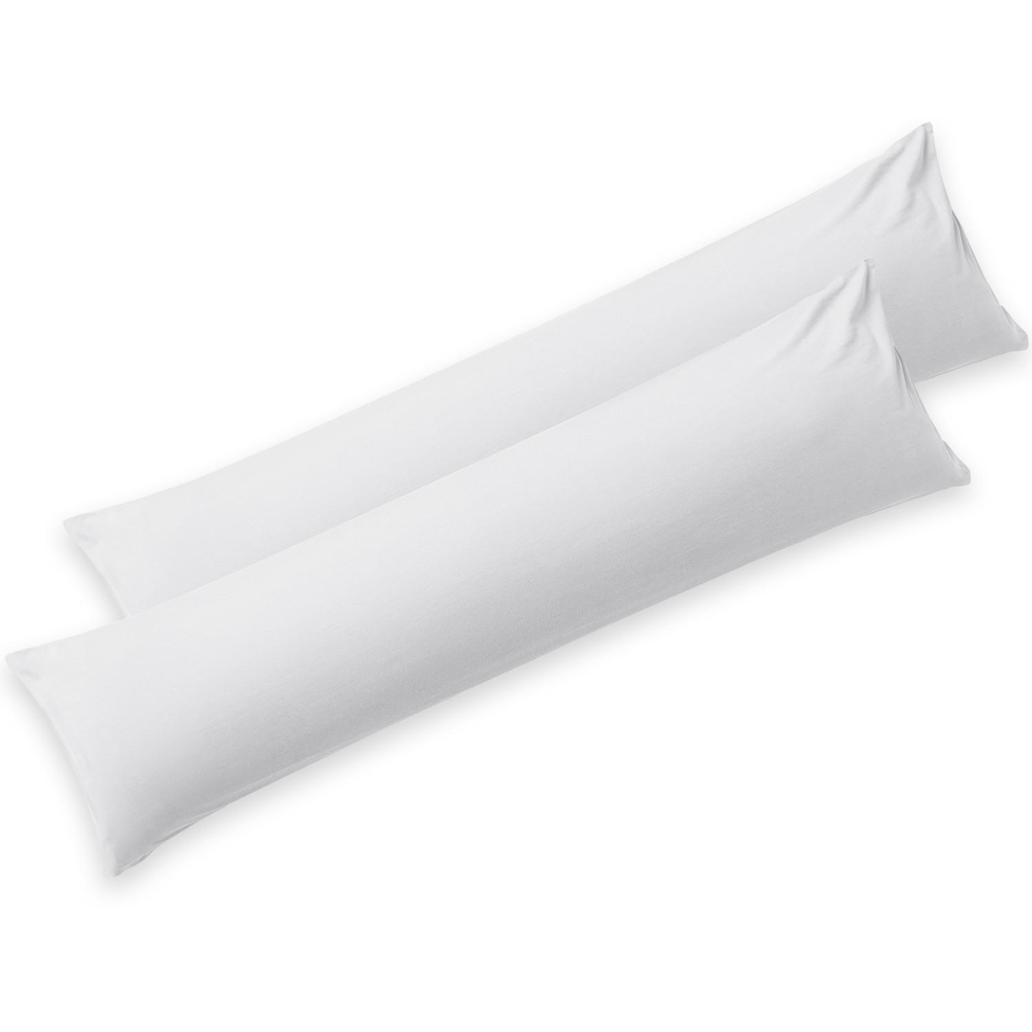 Blumtal Kissenbezug Weiß 145x40 cm