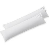 KISSENBEZUG Agneta 40/40 cm, 2er-Set, 100% Baumwolle, Weiß - Weiß, Textil (145/40cm) - Blumtal