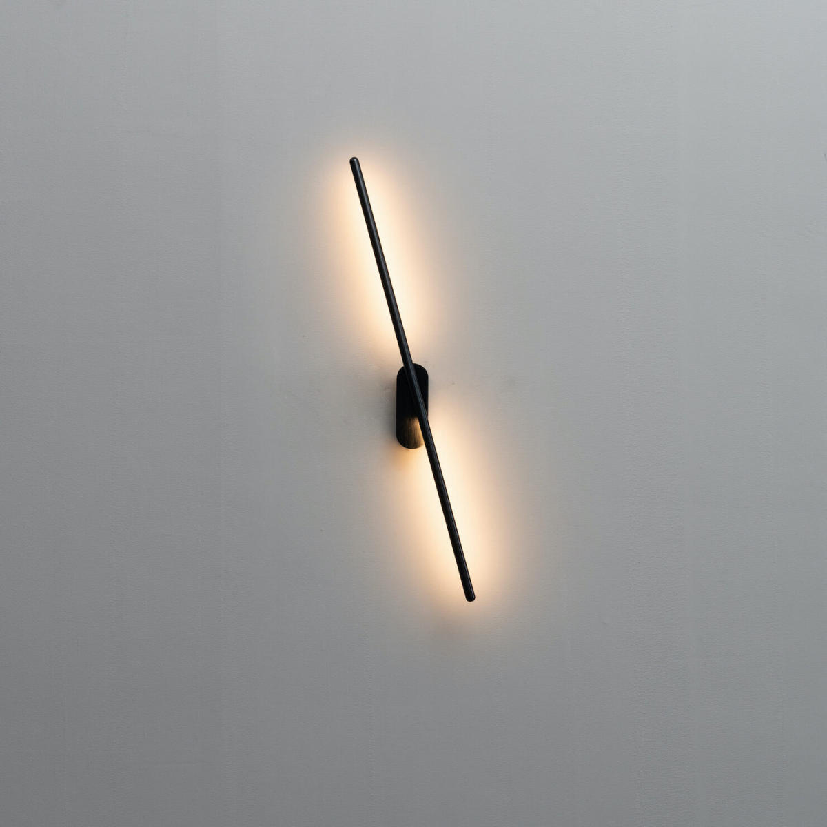 WANDLEUCHTE Melbourne, Schwarz, 71.5cm - Schwarz, Metall (6/13.5/71.5cm) - KOSILUM