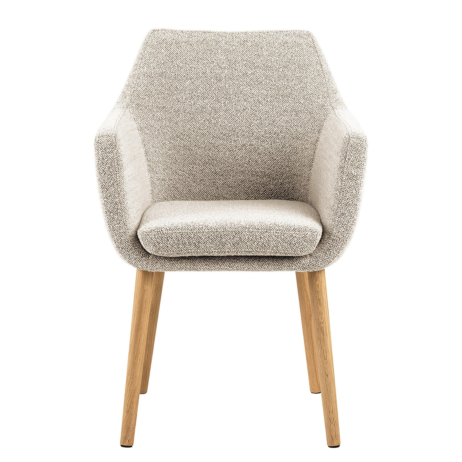 ARMLEHNENSTUHL - Beige, Textil (58/84/58cm) - home24