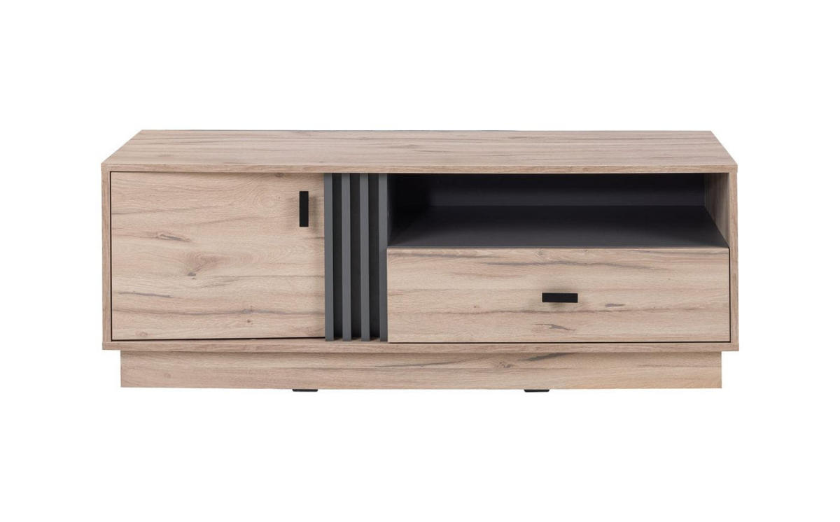 WOHNZIMMER Set – ALLMO System – Eichefarben - Eichefarben, Holzwerkstoff (60/195/40cm) - hi-markt