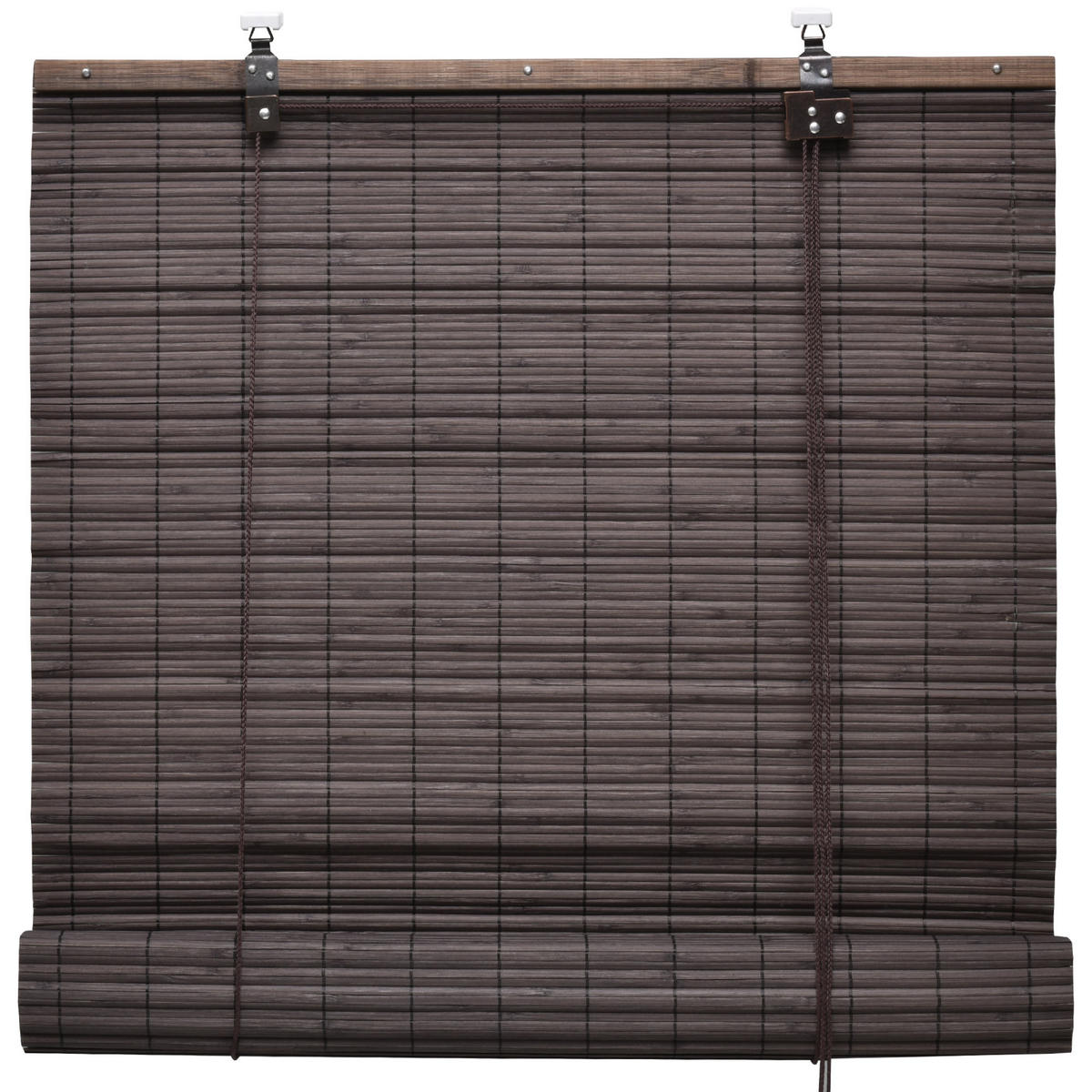 BAMBUSROLLO SolDecor B86 140x160cm Braun - Dunkelbraun, Holz (140/160cm) - Sol Royal