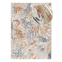 KURZFLORTEPPICH Creme / Mehrfarbig Amara 160/230 cm - Multicolor/Creme, Naturmaterialien/Textil (160/230cm) - Atticgo