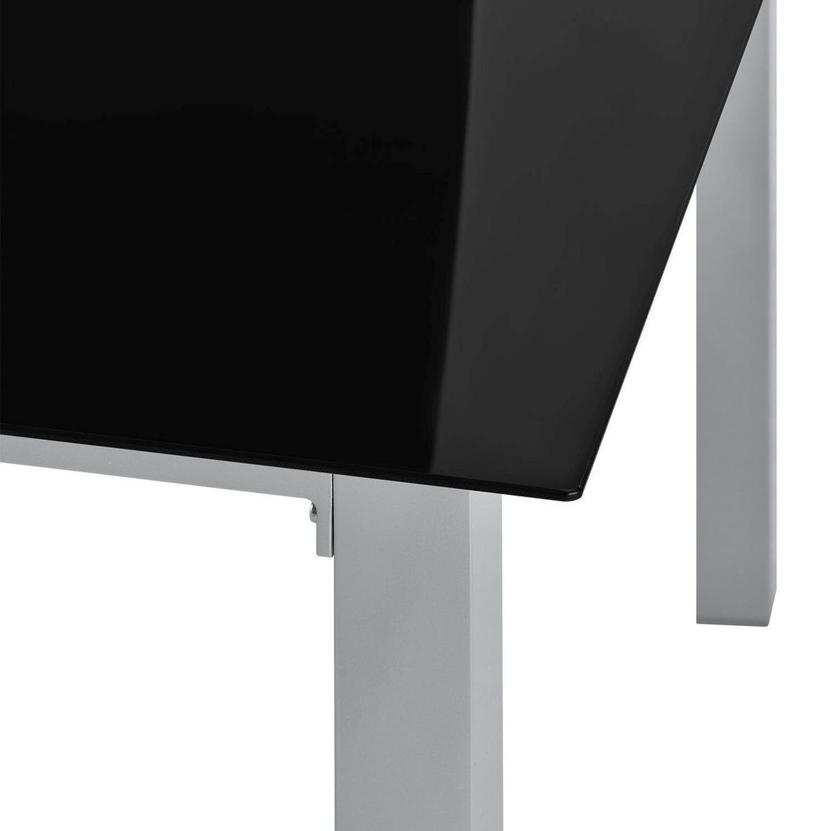 GARTENGARNITUR Milano 7-tlg. - Silberfarben, Metall - Juskys