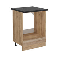 SKŘÍŇKA NA VESTAVĚNOU TROUBU R-Line Sonoma - medově dubová/Sonoma dub, kompozitní dřevo (60/81.6/60cm) - Vicco